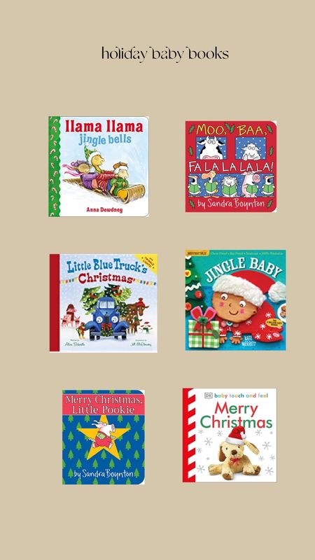 Baby Christmas books 

#LTKbaby #LTKHoliday #LTKSeasonal