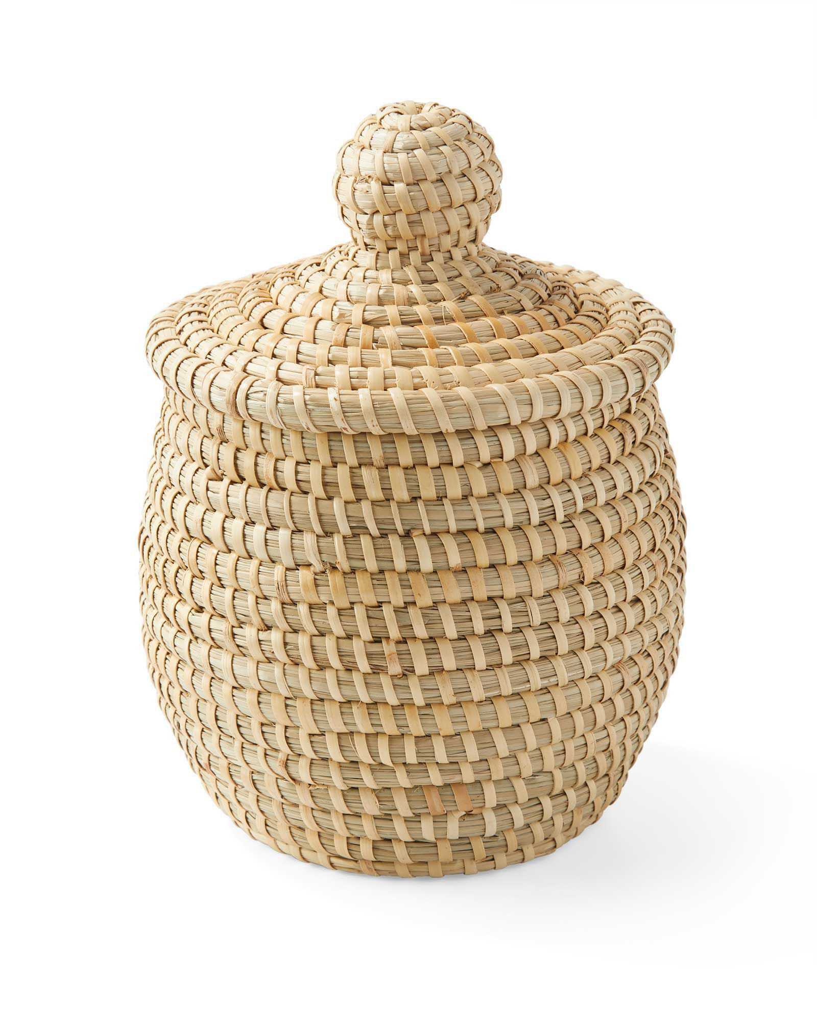 La Jolla Lidded Canister | Serena and Lily