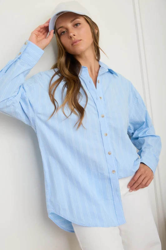Classic Stripe Button-Down | The Collection Texas