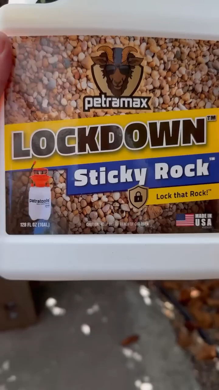 I Tried PetraMax Lockdown Sticky Rock Glue and This Happened! #ad