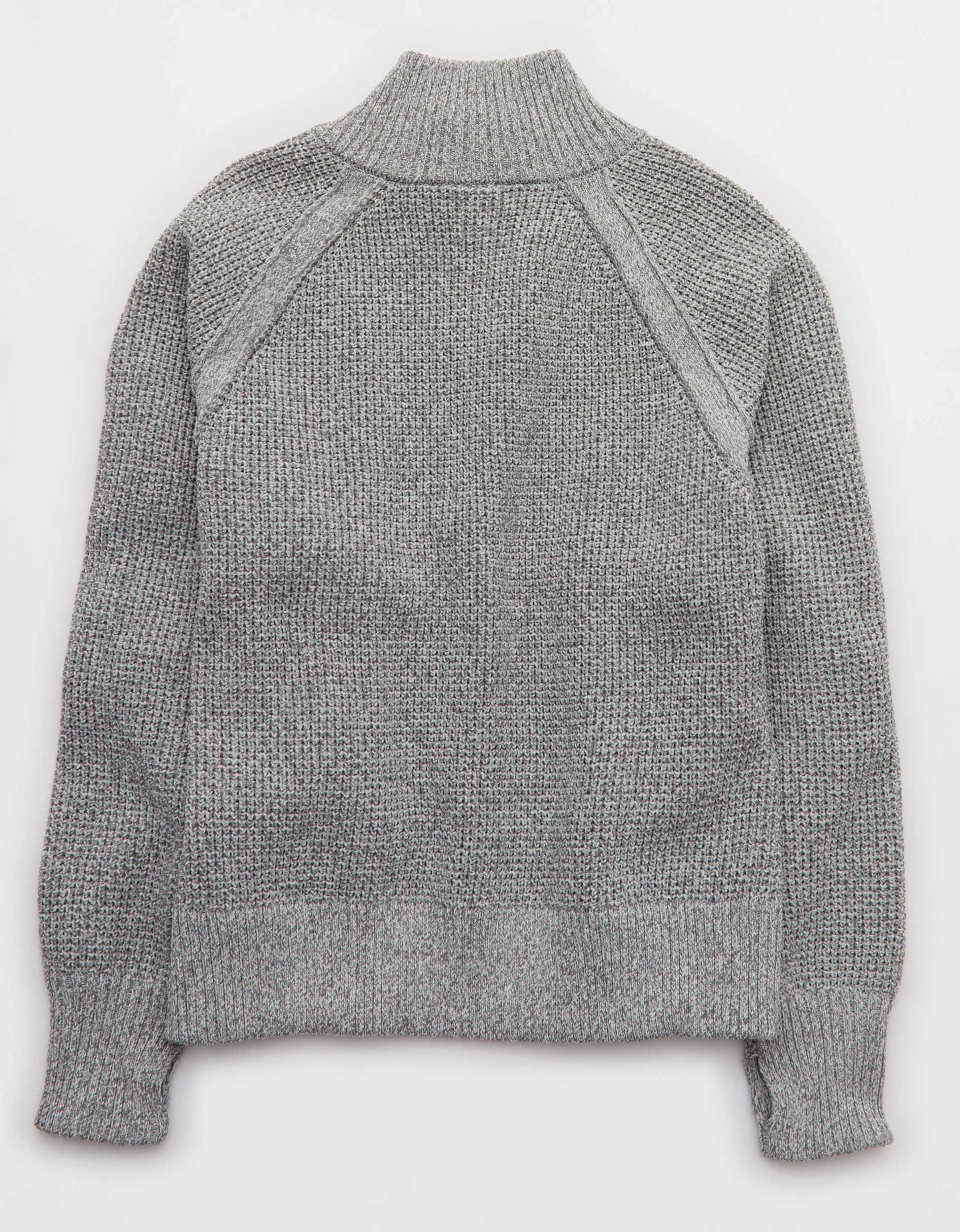 OFFLINE By Aerie Cool Down Quarter Zip Waffle Sweater | Aerie