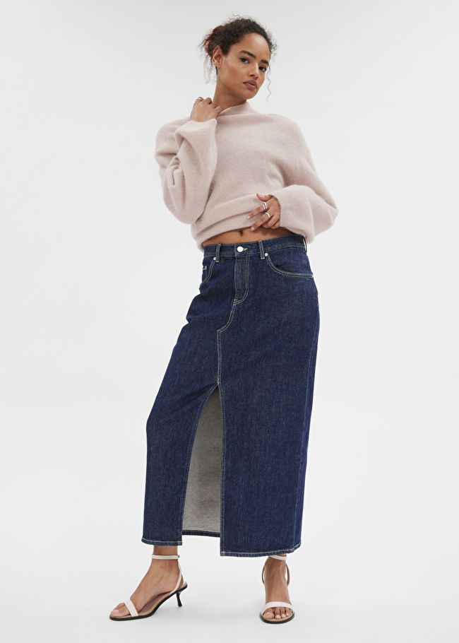 5-Pocket Denim Midi Skirt | & Other Stories (EU + UK)