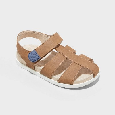 Toddler Cohen Fisherman Sandals - Cat & Jack™ Brown | Target
