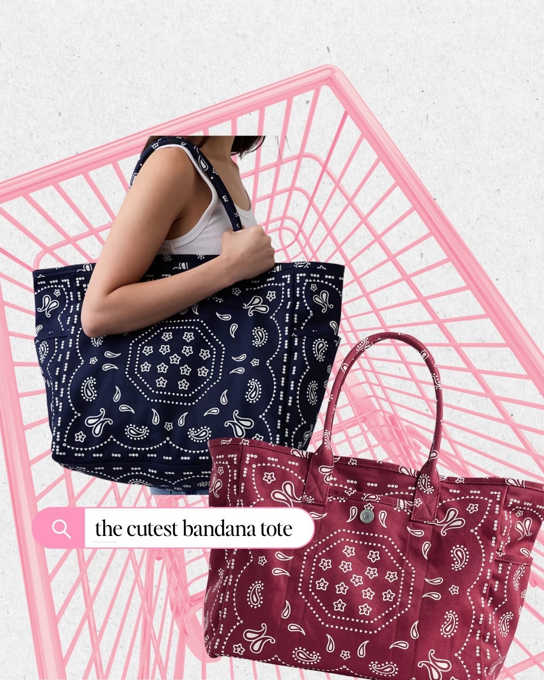 The cutest bandana print tote bag. Great gift idea too

#LTKootd #LTKgrwm #LTKSeasonal