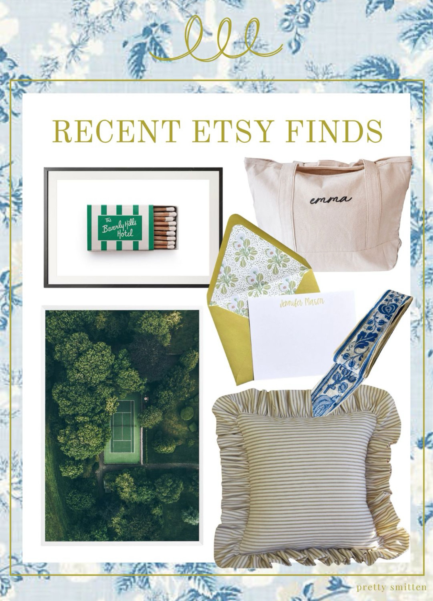 Recent Etsy finds - Etsy home decor - Etsy artwork - striped ruffle pillow - personalized monogrammed stationary - monogrammed tote bag 

#LTKstyletip #LTKover40 #LTKhome