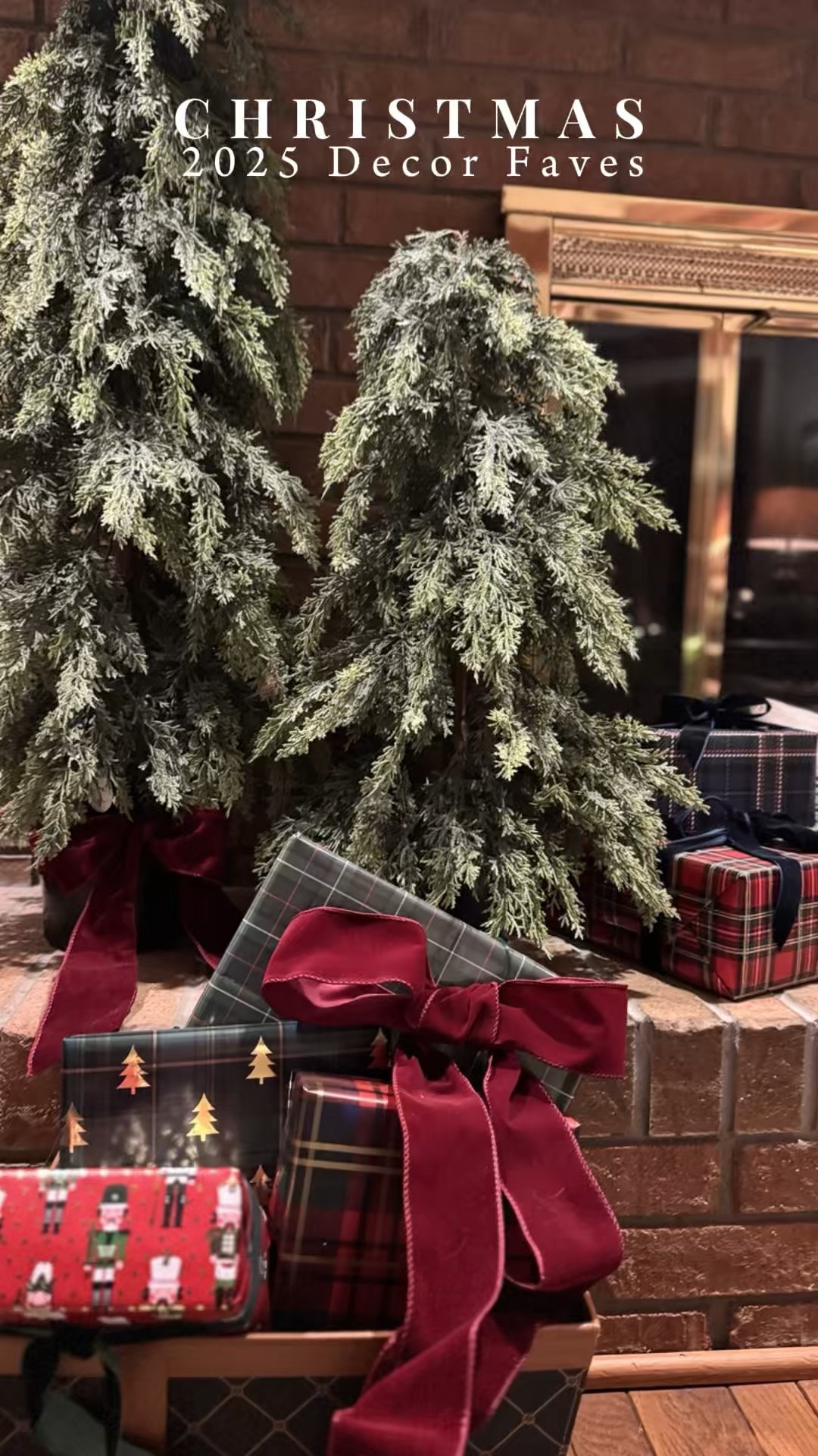 Late to the Christmas decor game? Or just need those perfect finishing touches? A bow is your answer! 🎯

This year’s hot trend (and my fave): The Christmas Bow! 🎁 I'm using them in velvet, tartan plaid, different sizes, and colors—literally everywhere. They instantly elevate any space, centerpiece, or tree in seconds. Effortlessly festive and so chic!

👉 Shop all my favorite ribbons, bows, and holiday accents now!

#ChristmasDecor #HolidayFinishingTouches #BowTrend #ChristmasBow #VelvetRibbon #HolidayInspo #LastMinuteDecor #tartan

#LTKHoliday #LTKHome #LTKSeasonal