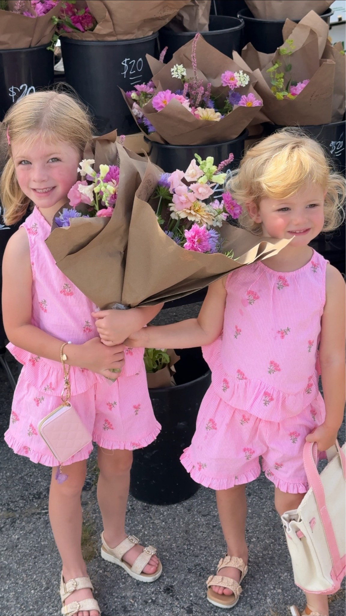 Girls’ outfits for the farmers market this morning 💕

#LTKootd #LTKKids #LTKmomlife