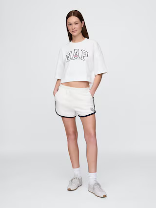 VintageSoft Gap Logo Dolphin Sweat Shorts | Gap (US)