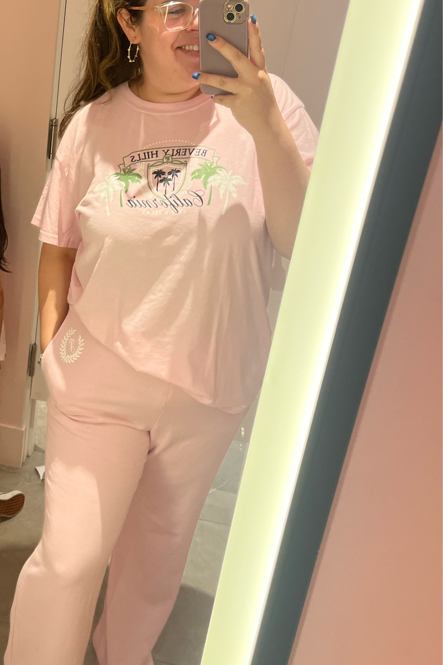 Cozy flight travel outfit loungewear pink Victoria’s Secret 

#LTKTravel #LTKFindsUnder50 #LTKBump