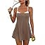 Yanekop Tennis Dresses for Women with Shorts and Bra Athletic Dress Romper | Amazon (US)