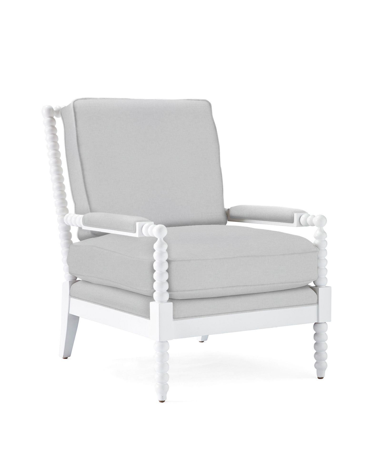 Beckett Chair - White | Serena and Lily