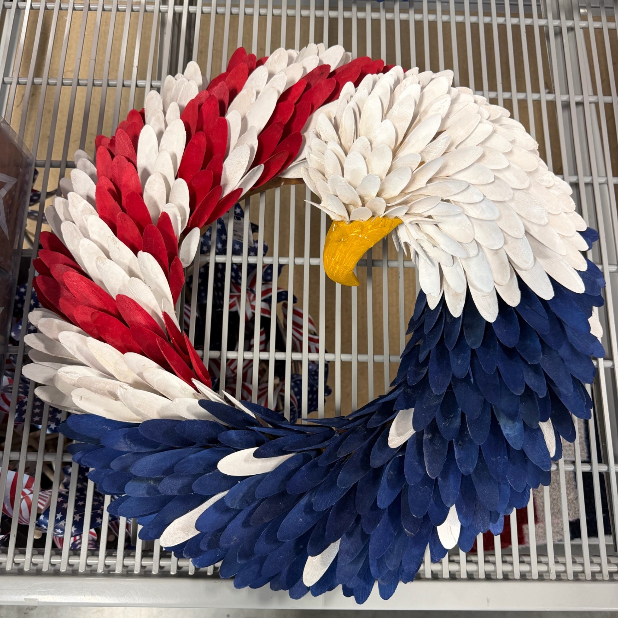 Obsessed with this summer patriotic Americana front door wreath!

#LTKSeasonal #LTKHome