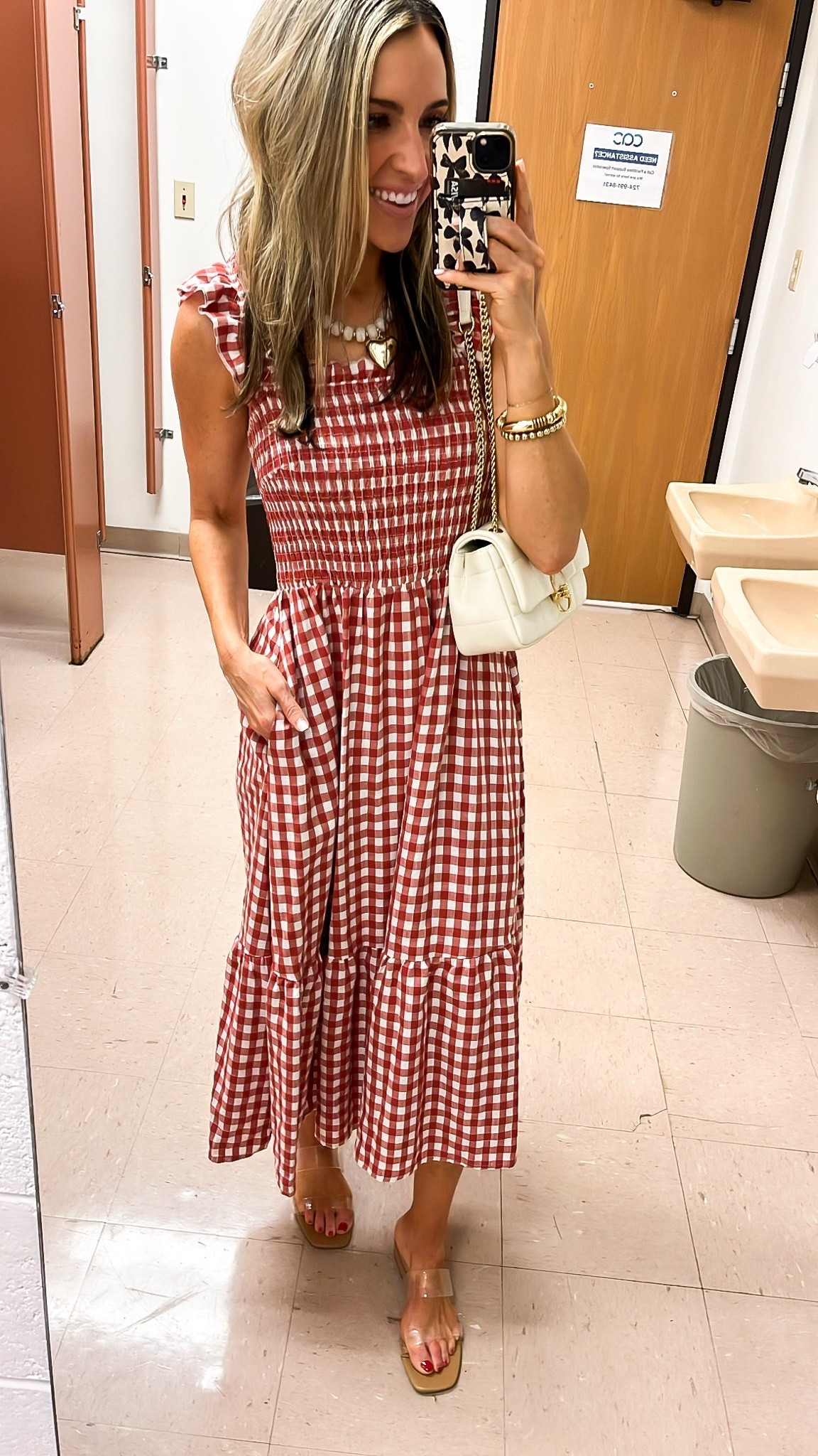 Today’s church OOTD. Smocked maxi dress, flutter sleeves & pockets! Wearing small. Adorable Fourth of July option

#LTKootd #LTKPetite #LTKSeasonal