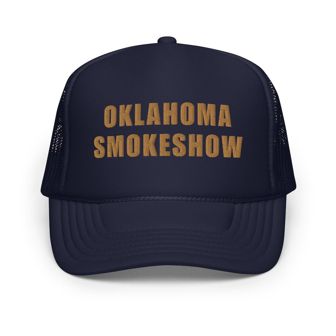 Oklahoma Smokeshow Trucker Hat Zach Bryan Hat Country Concert Trucker Hat Zach Bryan Concert Outf... | Etsy (US)