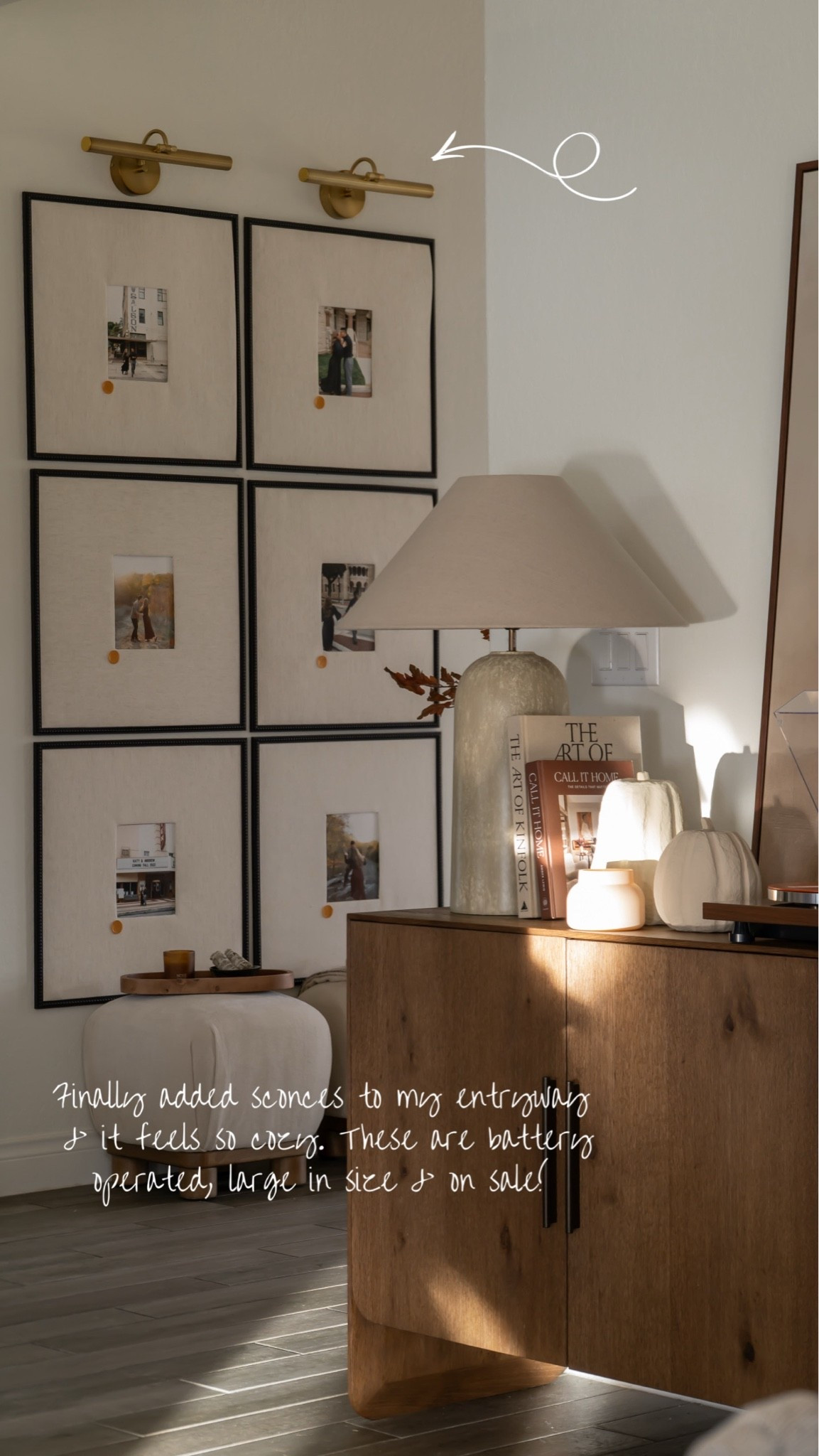 Added the prettiest sconces to my entryway & I love how much more cozier it feels 🤎

#LTKHome #LTKSaleAlert #LTKSeasonal