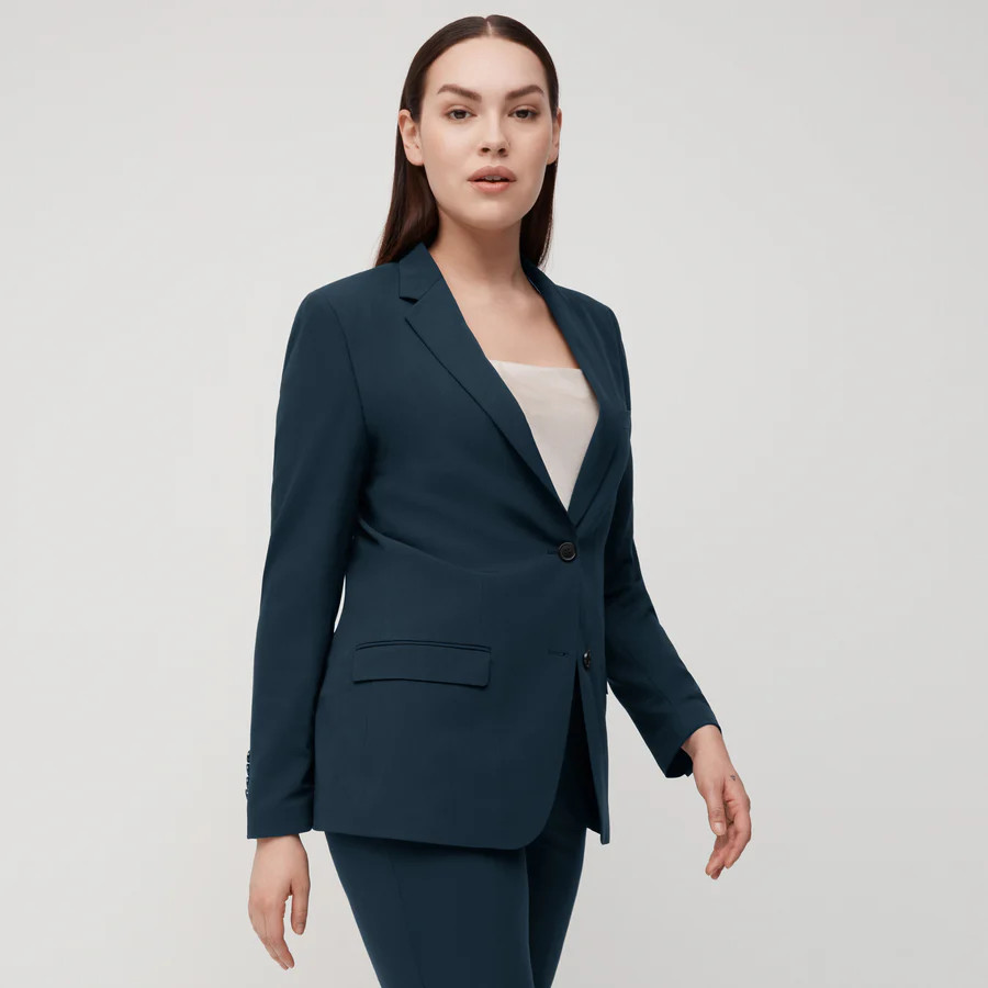 Unisex Teal Suit Jacket | SuitShop