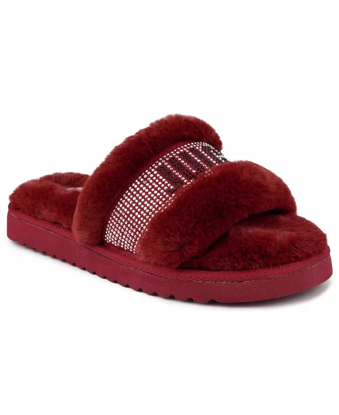 Women's Halo Faux Fur Slippers | Macys (US)