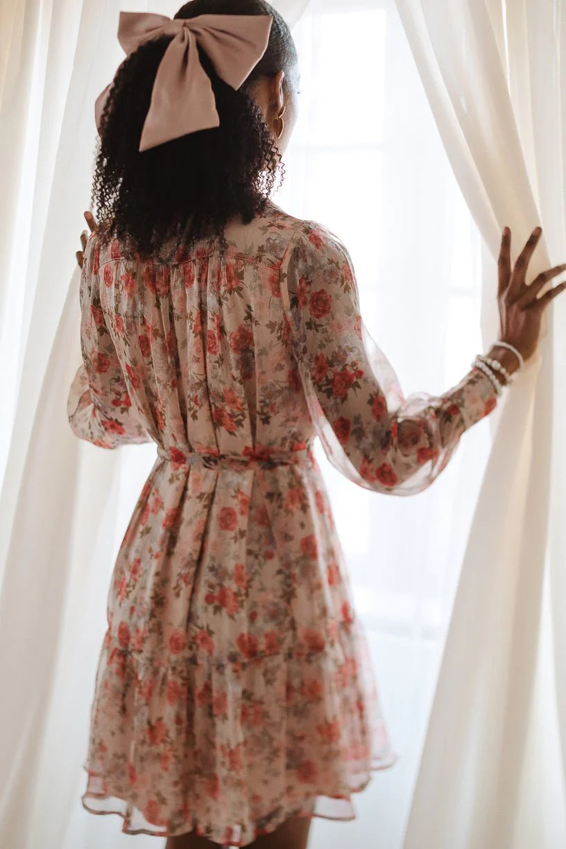 Eleanor Dress in Pink Floral | Ivy City Co