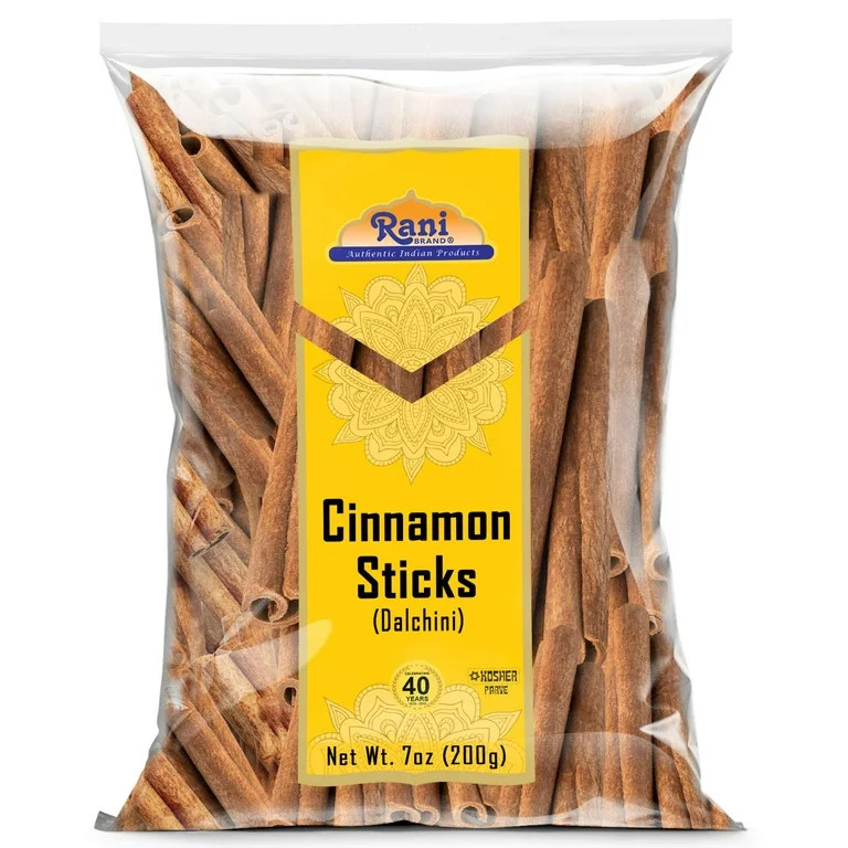Rani Cinnamon Sticks 7oz (200g) - 36-44 Sticks - Strong Aroma, Perfect for Baking, Cooking & Beve... | Walmart (US)
