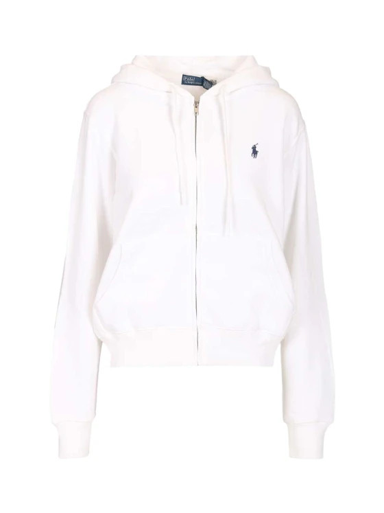 Polo Ralph Lauren Logo Zip-Up Hoodie | Senser US