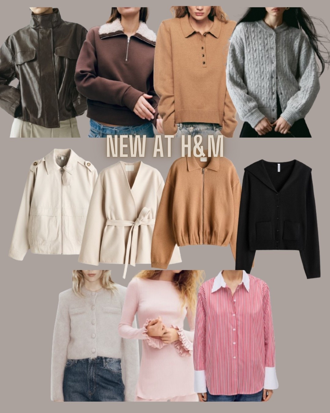 H&M fashion
Outerwear
Bomber jacket
Cardigan


#LTKFindsUnder100 #LTKFindsUnder50