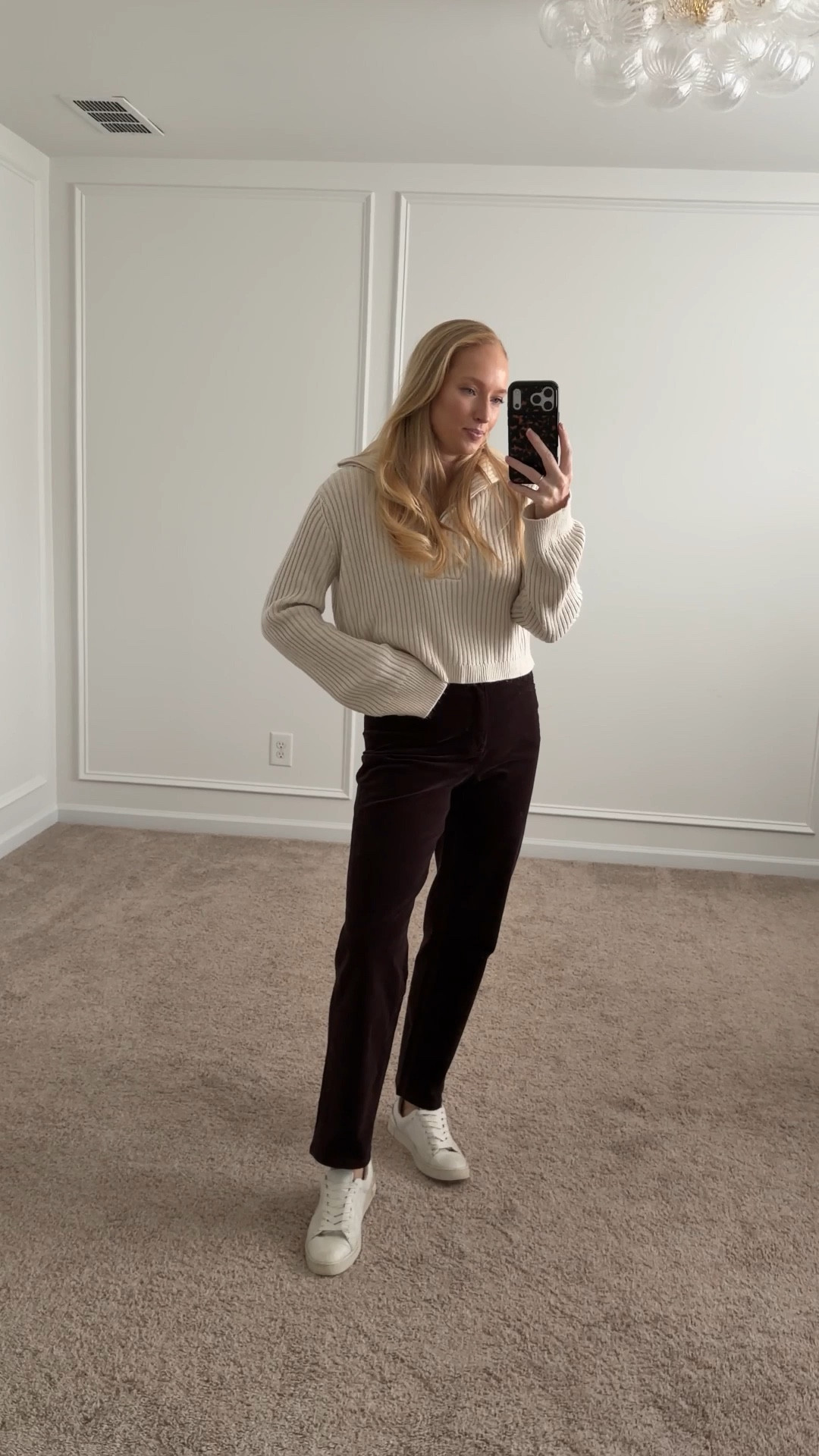 Here are the corduroy pants styled in a more casual way! I am wearing a size small regular in this video. Use promo code: AMANDAJOHNXSPANX for 15% off your first purchase + free shipping! @spanx #spanxpartner



#LTKStyleTip #LTKSeasonal