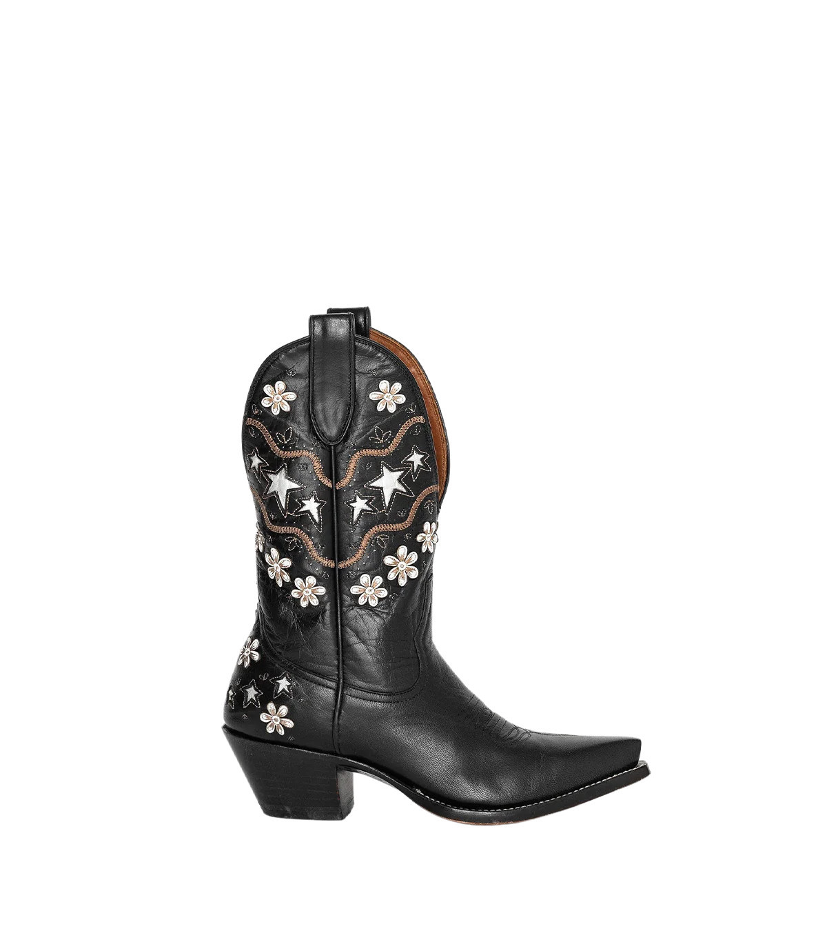 Wade Black | Luxury Fashion Women's Cowboy Boots | Miron Crosby | Miron Crosby