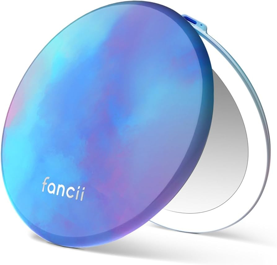 Fancii Taylor Travel Makeup Mirror with LED Light, Rechargeable, 10x /1x Magnifying & 3 Light Set... | Amazon (US)