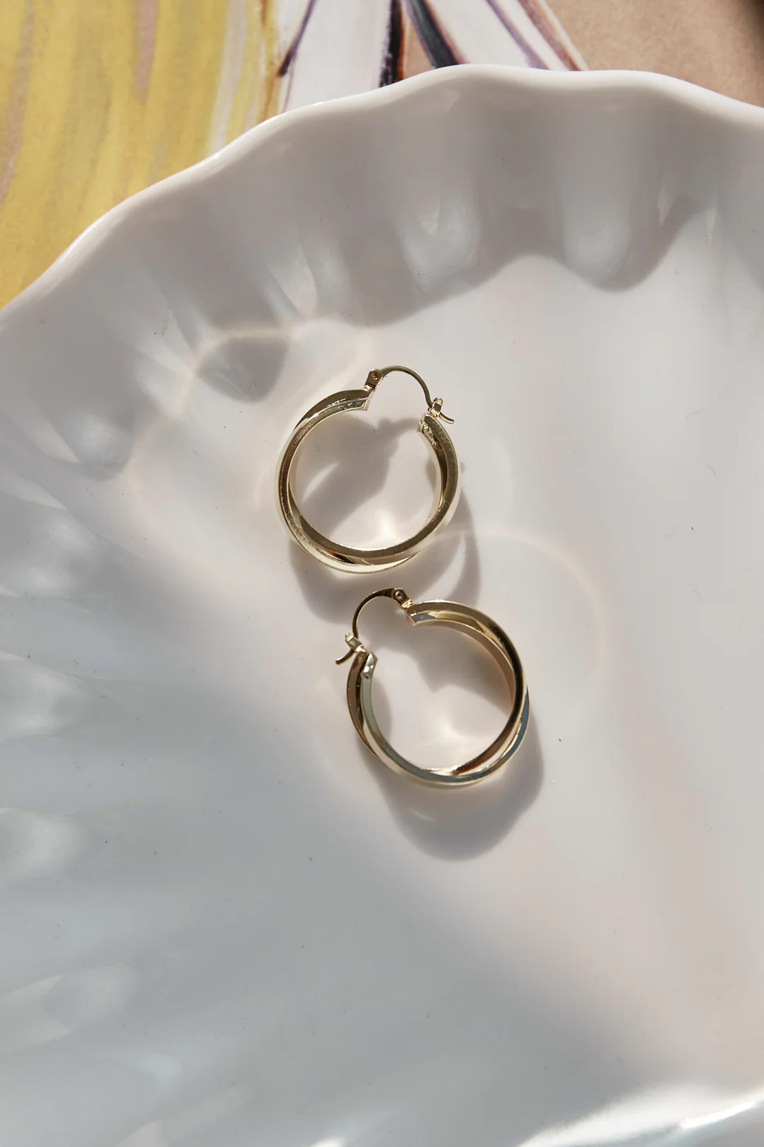 Time Jump Earrings Gold | Hello Molly (AU)