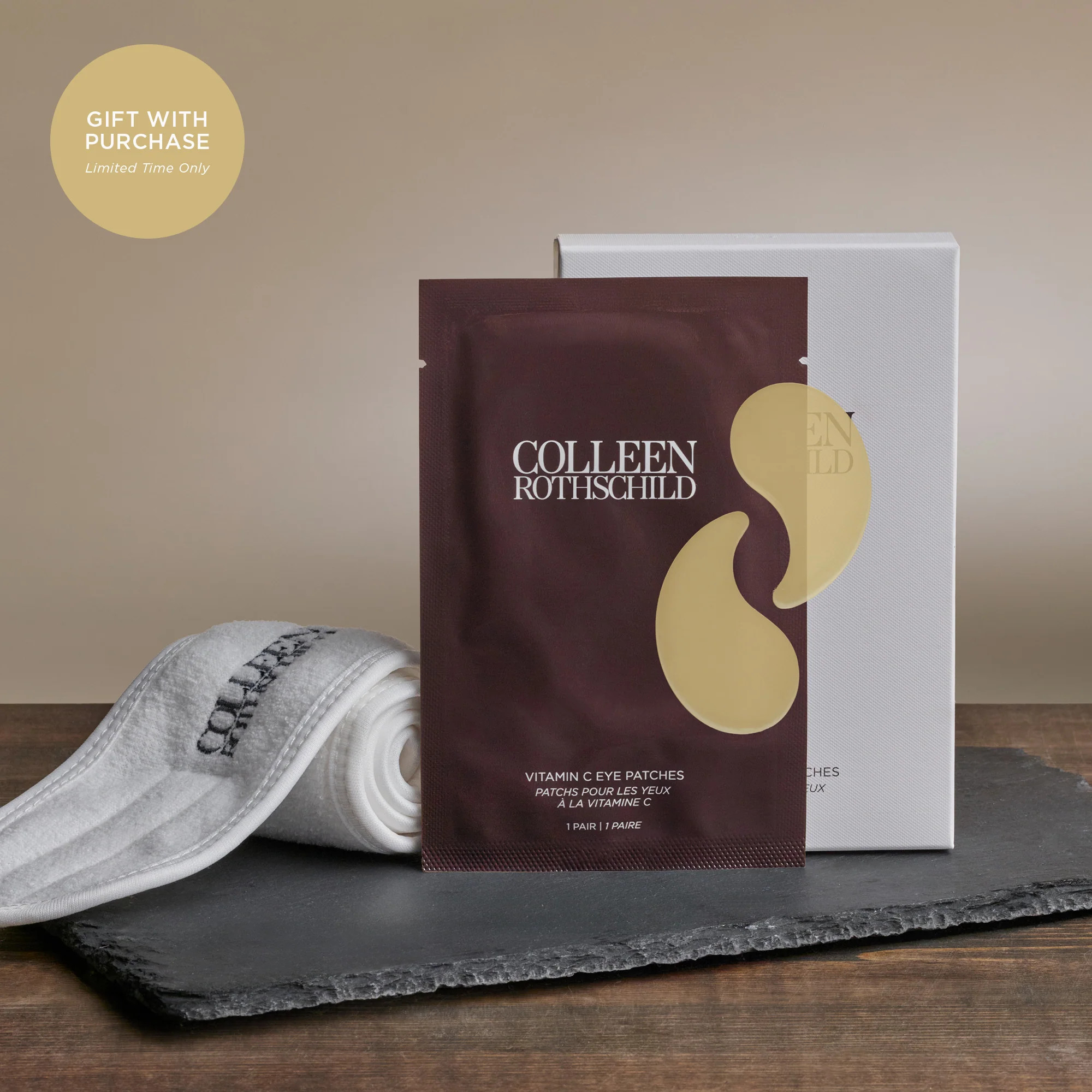 Vitamin C Eye Patches 6-Pack | Colleen Rothschild Beauty | Colleen Rothschild Beauty