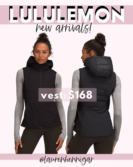 NEW ARRIVALS: lulu lemon!!! new lulu puffer vest for fall/ winter!! on my wishlist 😍😍

#LTKSeasonal #LTKfit #LTKstyletip