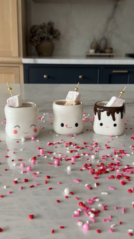 Valentines mug cups marshmallow cups Amazon brass hardware get vintage vase 

#LTKhome #LTKGiftGuide #LTKparties