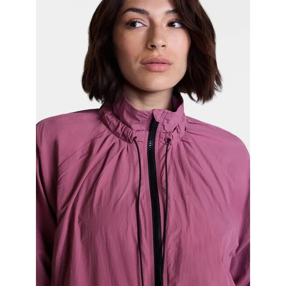 Avia Women's and Women's Plus Crinkle Jacket, Sizes XS-4X | Walmart (US)
