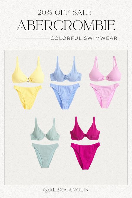 Abercrombie sale 20% off || colorful swimwear

Resort wear // vacation outfit // women’s swimsuits // Abercrombie sale 

#LTKsalealert #LTKswim #LTKtravel