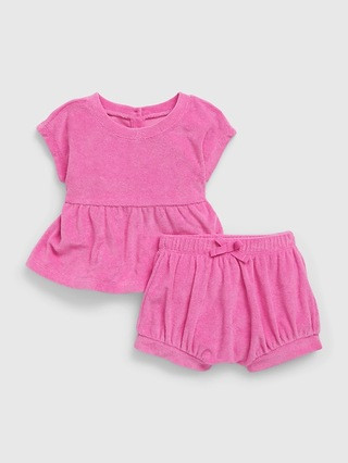 Baby Towel Terry 2-Piece Outfit Set | Gap (US)