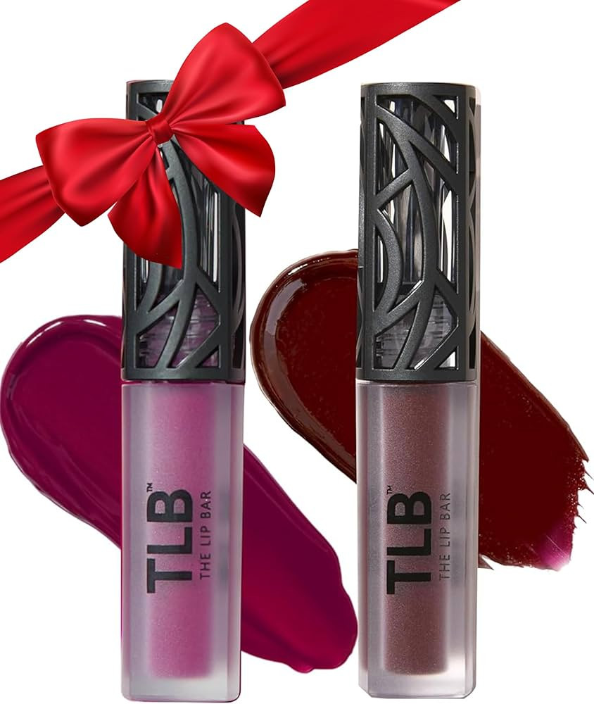 The Lip Bar - Nonstop Liquid Matte Lipstick Mini 2-Pack, Muse (Deep Berry) + Rebel (Deep Burgundy... | Amazon (US)