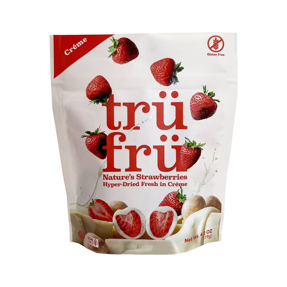 Tru Fru Hyper-Dried Strawberries & Crème Candy - 4.2oz | Target