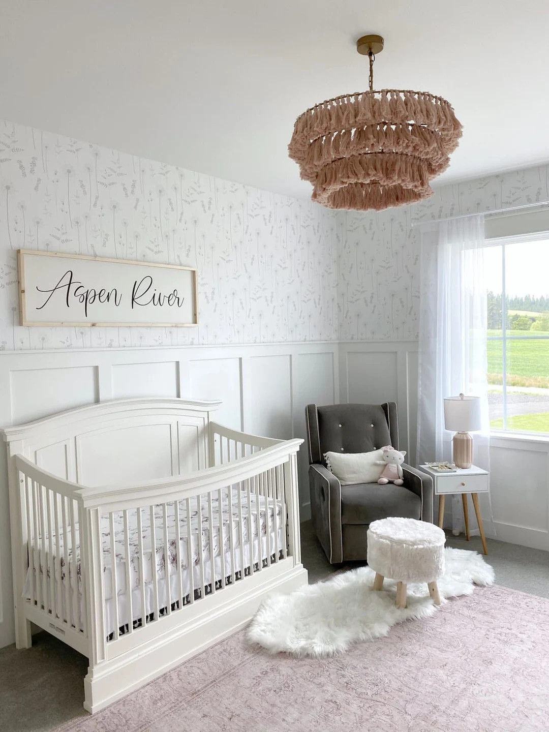 Above the Crib Decor Girl Nursery Decor Girl Name Sign Farmhouse Nursery Decor - Etsy | Etsy (US)