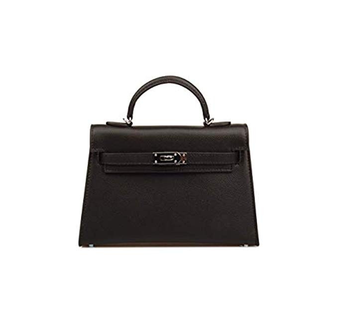 Ainifeel Women's Padlock Genuine Leather Clutch Wallet Purse Evening Clutch With Shoulder Strap | Amazon (US)