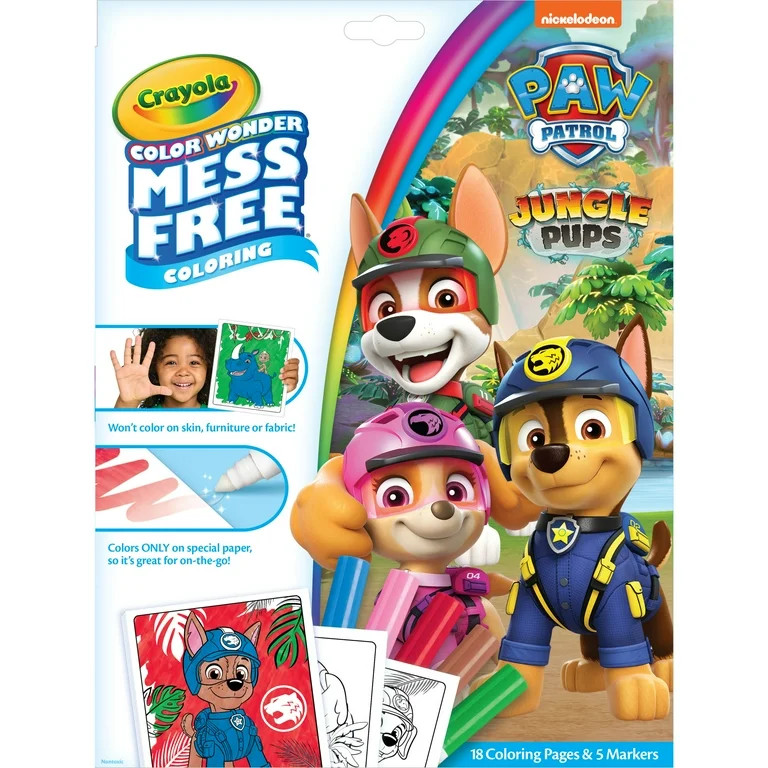 Crayola PAW Patrol Color Wonder, Ready Race Rescue, Mess Free Coloring, Arts and Crafts Toy, Crea... | Walmart (US)