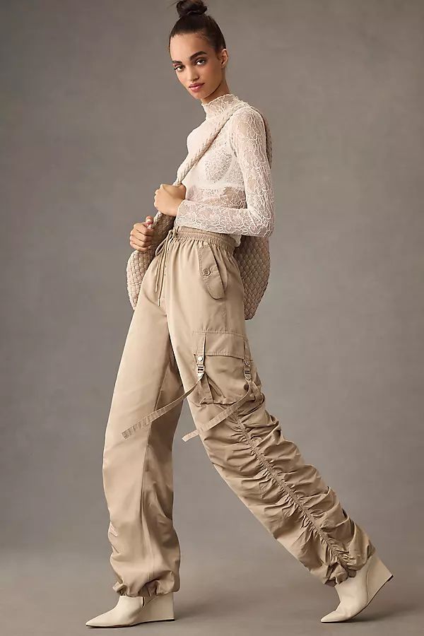 Moon River Pull-On Utility Pants | Anthropologie (US)