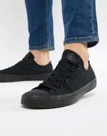 Click for more info about Converse – All Star Ox – Schwarze Stoffschuhe, M5039C