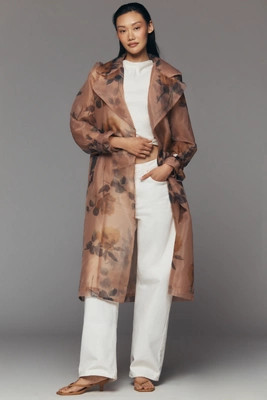 NVLT Organza Trench Coat | Anthropologie (US)