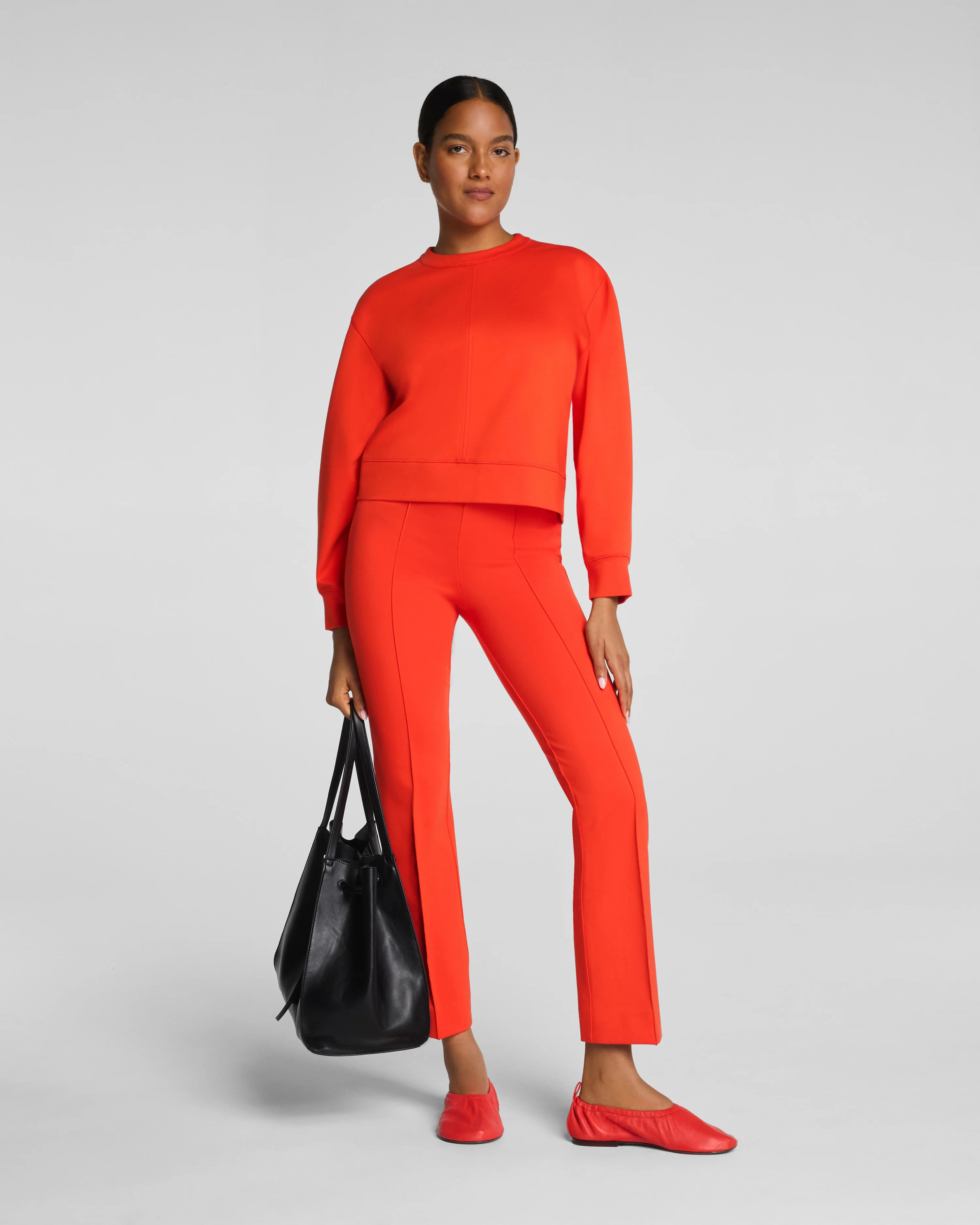 Ponte Kick Flare Pant with Pintuck | Spanx