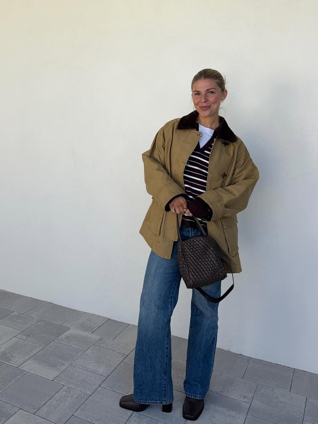 Fit check! A great winter to spring transition outfit. 🤍

#LTKootd #LTKgrwm #LTKdayinmylife