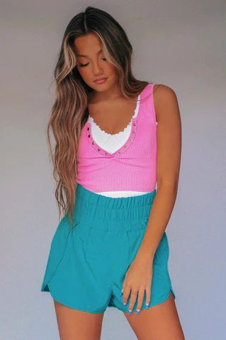 Snap Button Tank: Bubblegum | Shophopes