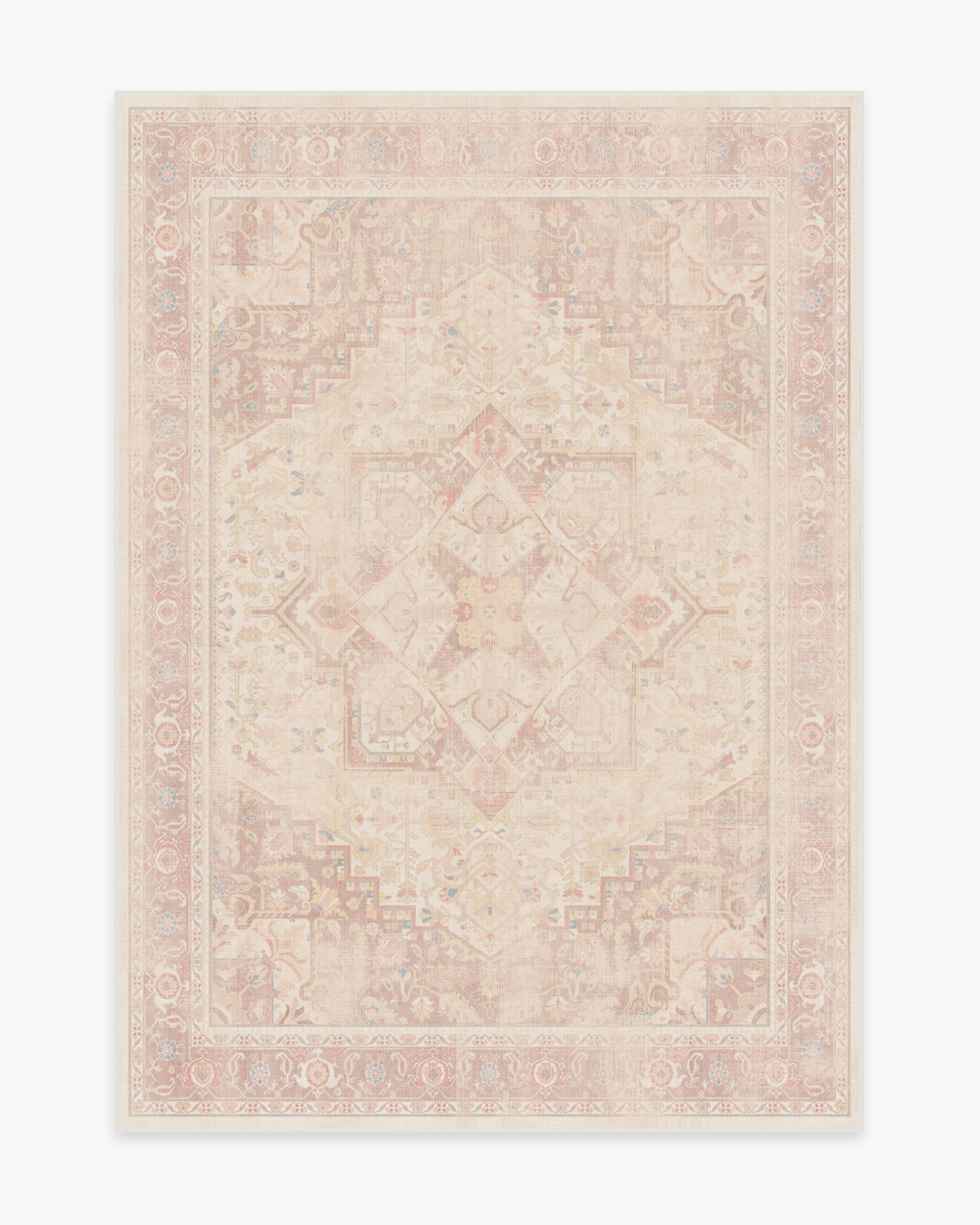 Kamran Soft Pink Tufted Rug | Ruggable