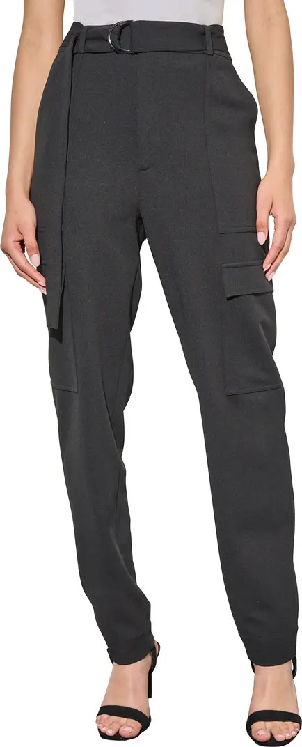 Ming Wang Deco Crepe Cargo Pants | Nordstrom | Nordstrom