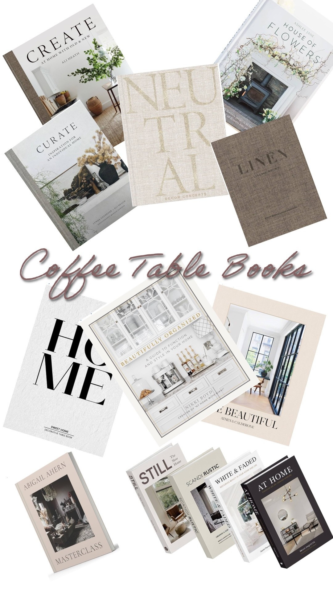 Coffee table books for styling 🤎

#LTKstyletip #LTKhome #LTKuk