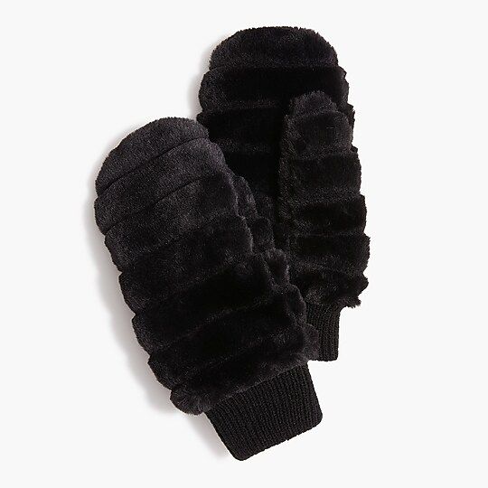 newFaux-fur lined mittensItem BM387Comparable value:$49.50Your price:$24.50 (51% off)Black Friday... | J.Crew Factory